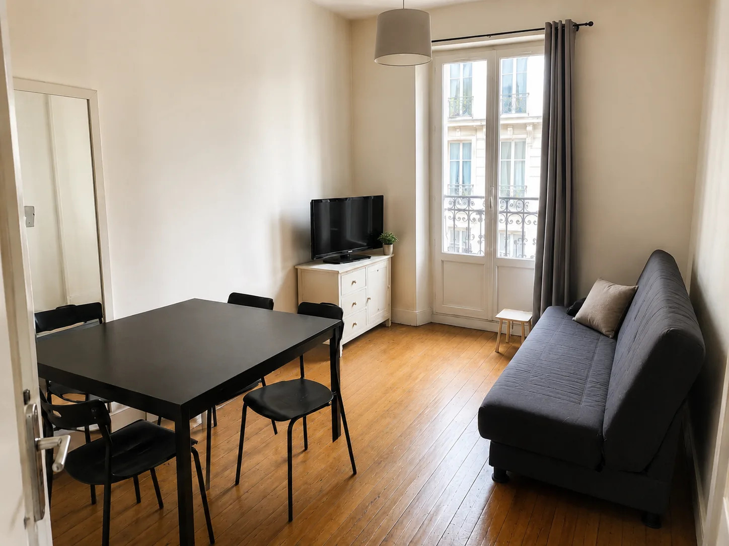 État des lieux au retour — Paris 20e, T2 38 m²